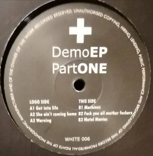 Joey Beltram - Demo EP Part One (12", EP, Unofficial)