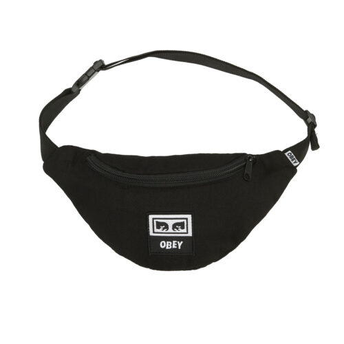 Obey Wasted Hip Bag Black