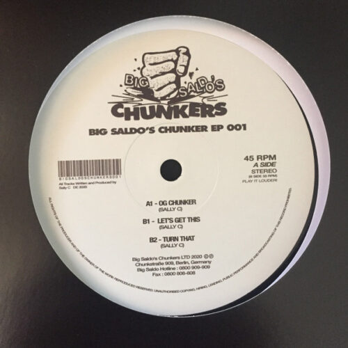 Sally C - Big Saldo's Chunker EP 001 (12", EP)