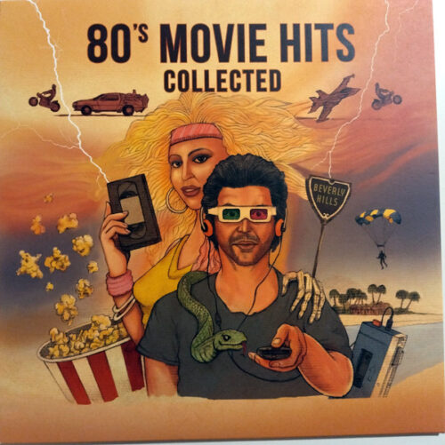 Various - 80's Movie Hits Collected (LP, Whi + LP + Comp, Ltd)