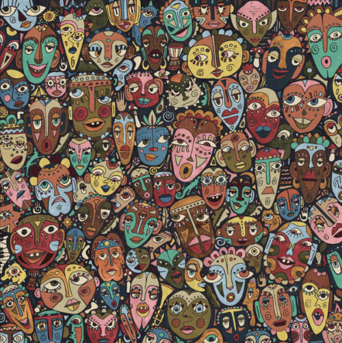 Chillum Trio - Random Rituals (LP, Album, P/Mixed)