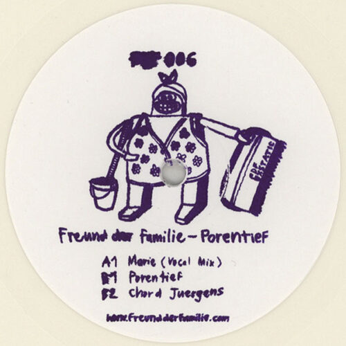 Freund Der Familie - Porentief (12", EP, Ltd, Whi)