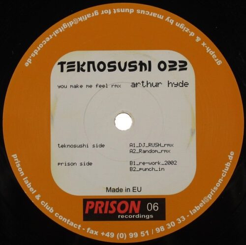 Arthur Hyde - You Make Me Feel RMX (12")