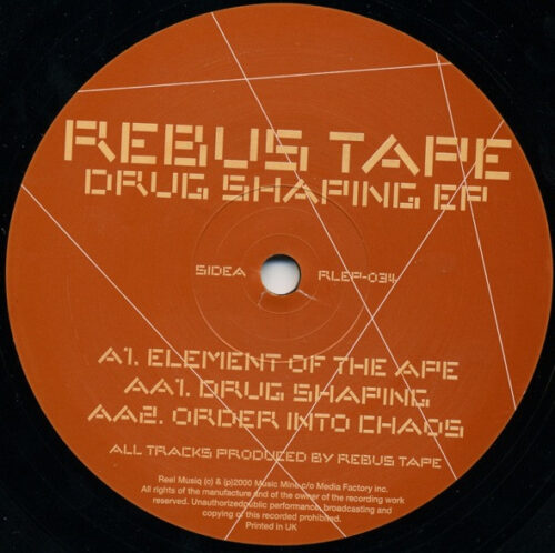 Rebus Tape - Drug Shaping EP (12", EP)