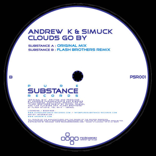 Andrew K & Simuck - Clouds Go By (12")