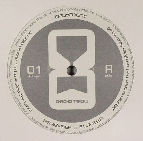 Alex Carbo - Remember The Love E.P. (12", EP)