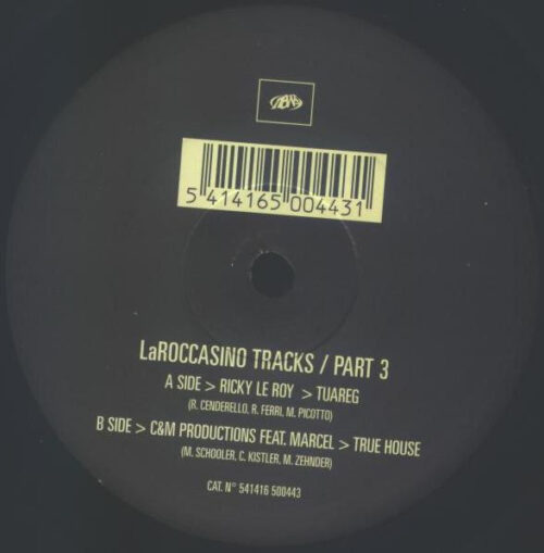 Various - LaRoccasino Tracks / Part 3 (12")