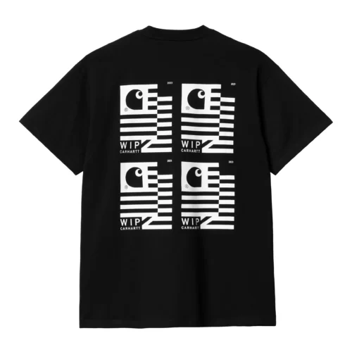 Carhartt WIP S/S Stamp State T-Shirt Black