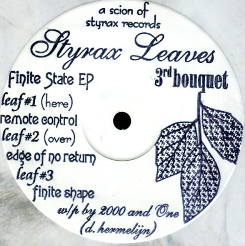 2000 And One* - Finite State EP (12", EP, Gre)