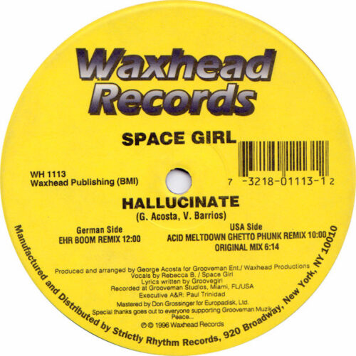 Space Girl (2) - Hallucinate (12")