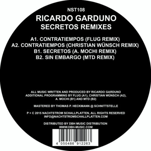Ricardo Garduno - Secretos Remixes (12", Gre)