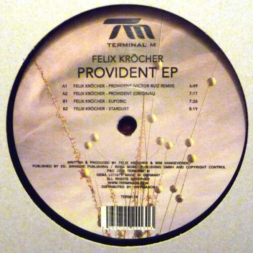 Felix Kröcher - Provident EP (12", EP)