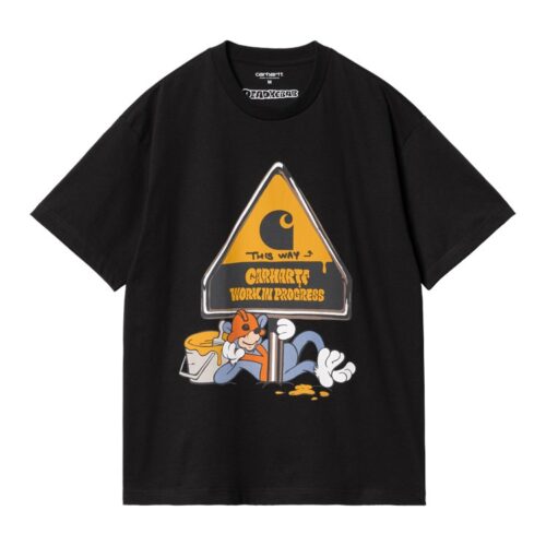 Carhartt WIP S/S Deadkebab Workin On It T-S Black