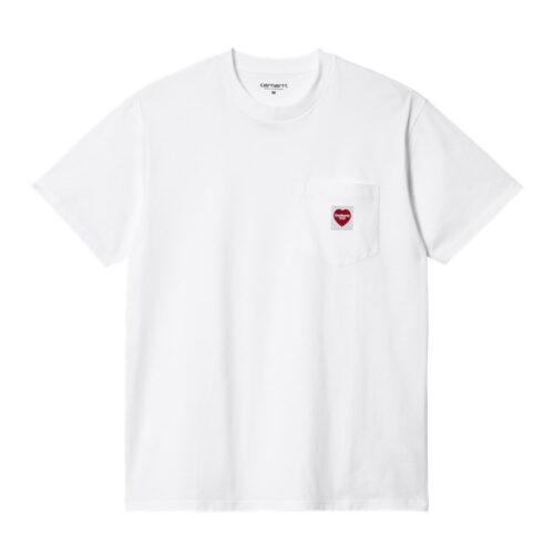 Carhartt WIP S/S Pocket Heart Tee White