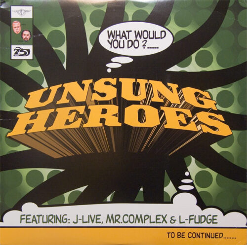 Unsung Heroes - What Would You Do? (12")