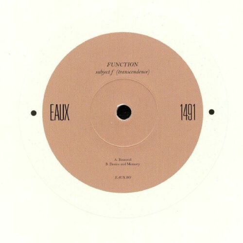 Function - Subject F (Transcendence) (12", Ltd, Whi)