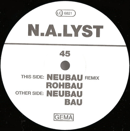 N.a.lyst - Neubau (12")