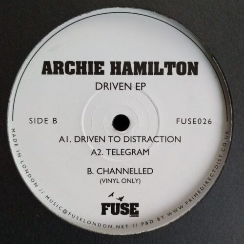 Archie Hamilton - Driven EP (12", EP)
