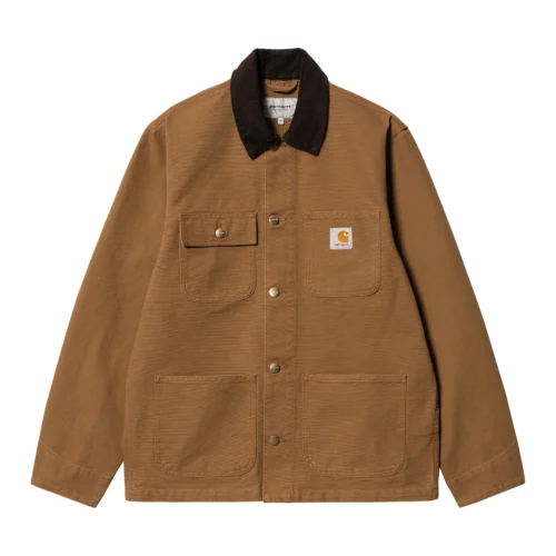 Carhartt WIP Michigan Coat Hamilton Brown Rinsed (Summer)