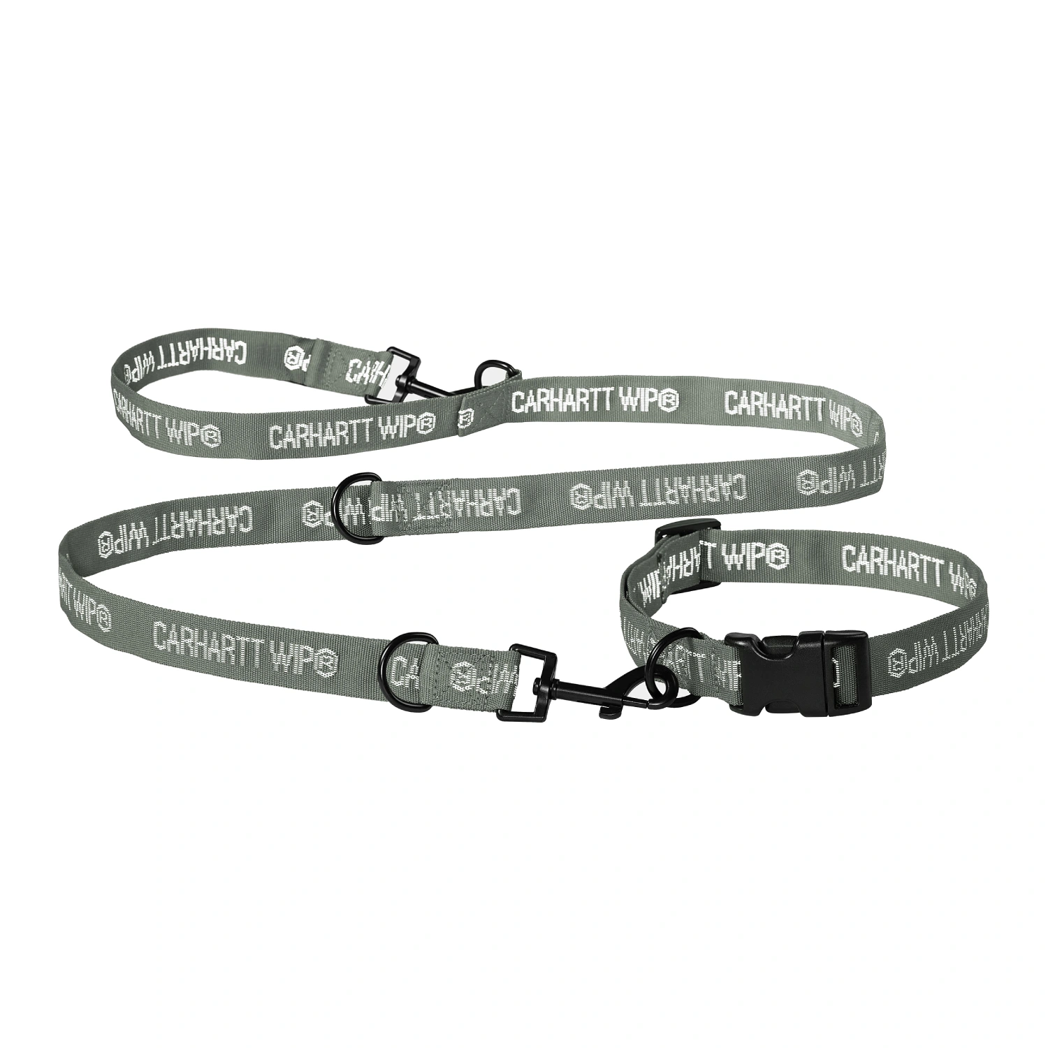 tour-dog-leash-collar-smoke-green-reflective-203 tour dog leash collar smoke green reflective 203