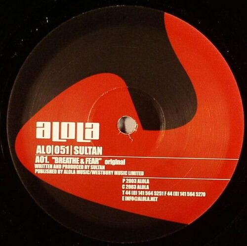 Sultan - Breathe & Fear (12")