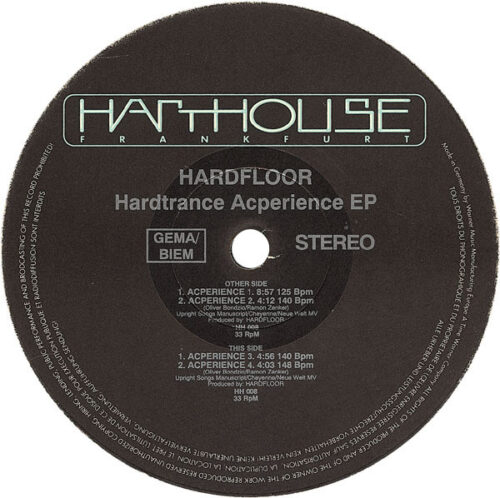 Hardfloor - Hardtrance Acperience EP (12", EP)