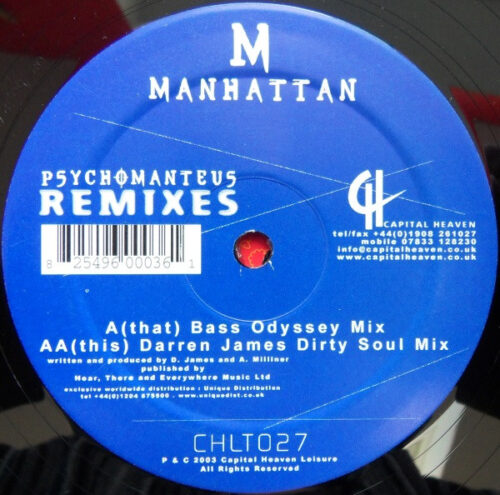 Manhattan - Psychomanteus (Remixes) (12")