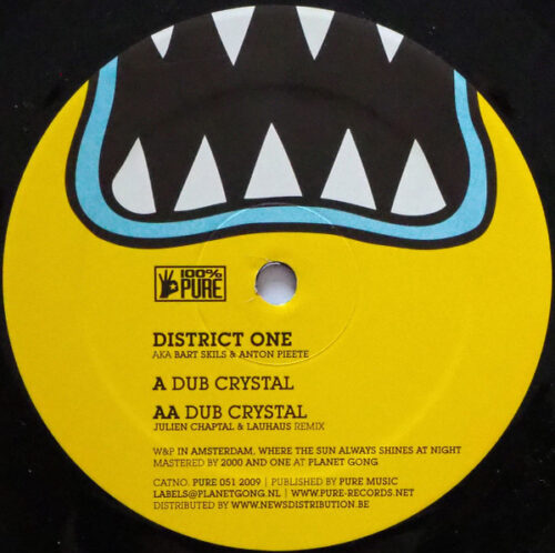 District One Aka Bart Skils & Anton Pieete - Dub Crystal (12")