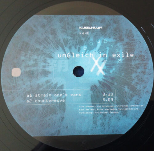 Double X - UnGleich in Exile (2x12")