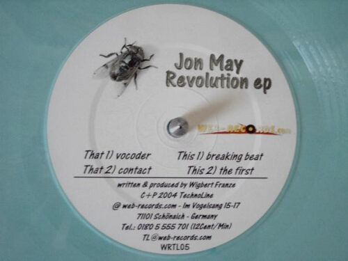 Jon May - Revolution EP (12", Tur)