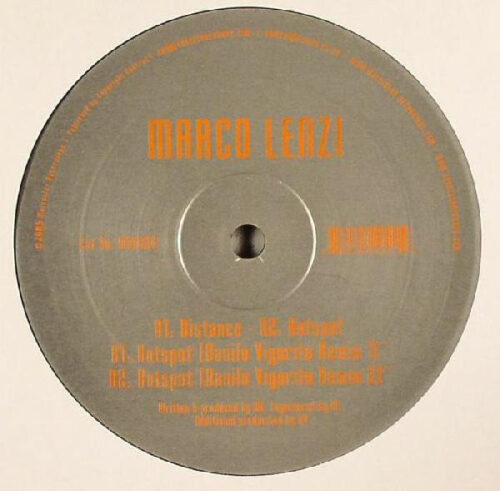 Marco Lenzi - Distance (12")