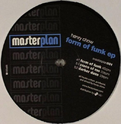 Henry Chow - Form Of Funk EP (12", EP)