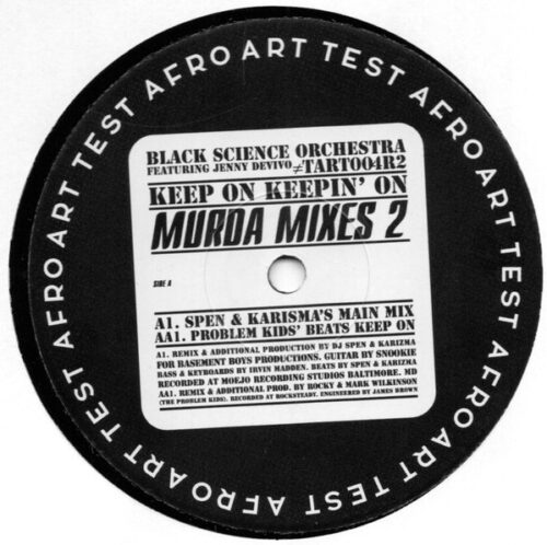 Black Science Orchestra Featuring Jenny Devivo - Keep On Keepin' On (Murda Mixes 2) (12")