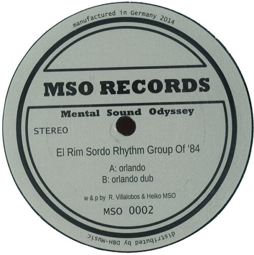 El Rim Sordo Rhythm Group Of '84 - Orlando (12")