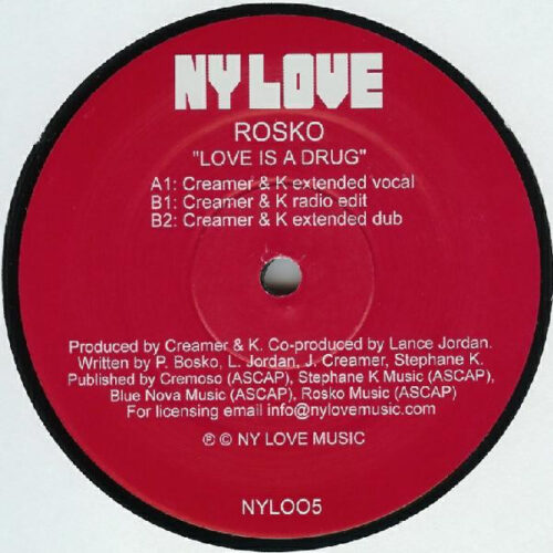 Rosko (2) - Love Is A Drug (12")