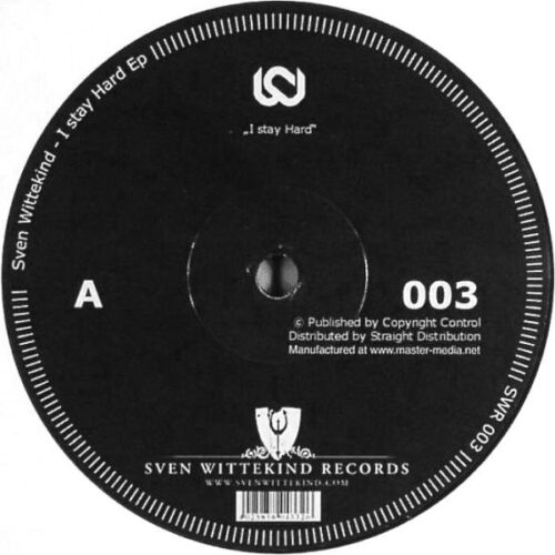 Sven Wittekind - I Stay Hard EP (10", EP)