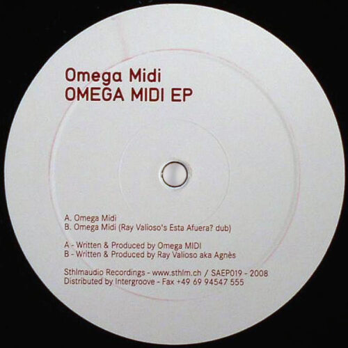 Omega Midi - Omega Midi EP (12", EP)