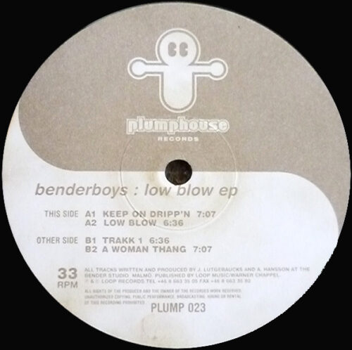 Benderboys* - Low Blow EP (12", EP)
