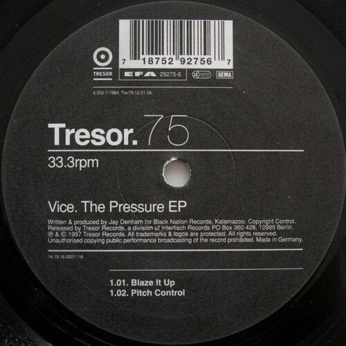 Vice - The Pressure EP (12", EP)