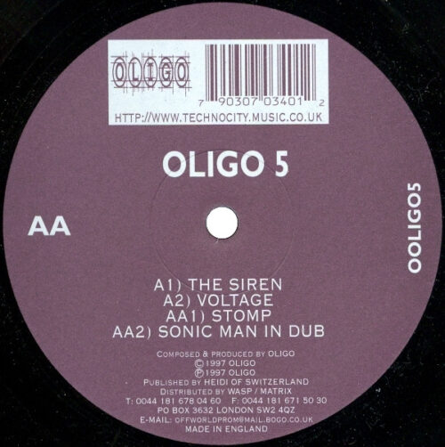 Oligo - Oligo 5 (12")