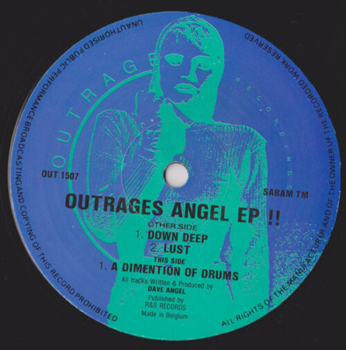 Dave Angel - Outrages Angel EP !! (12", EP)