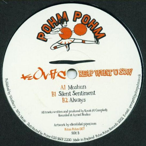 Kovac - Reap What U Sow (12")