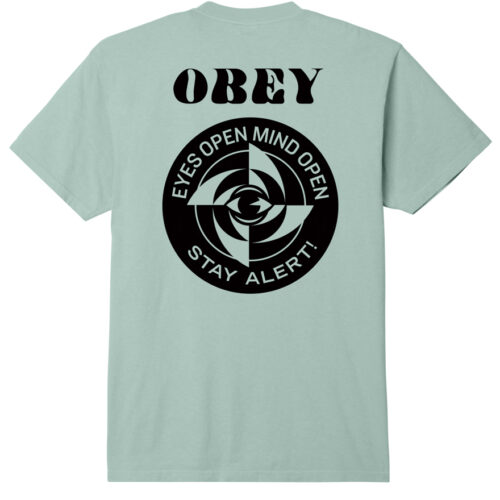 Obey Stay Alert Tee Sur