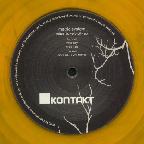 Metric System - Return To Velo-City EP (12", EP, Ltd, Ora)