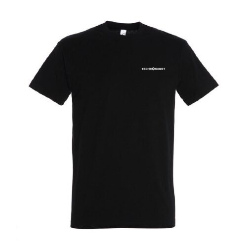 Technokunst T-Shirt Black Back Print