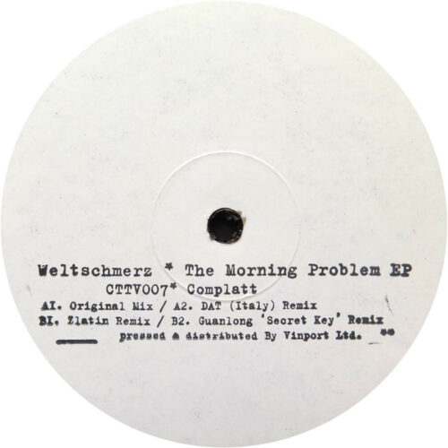 Weltschmerz (9) - The Morning Problem EP (12", EP, Ltd, W/Lbl)