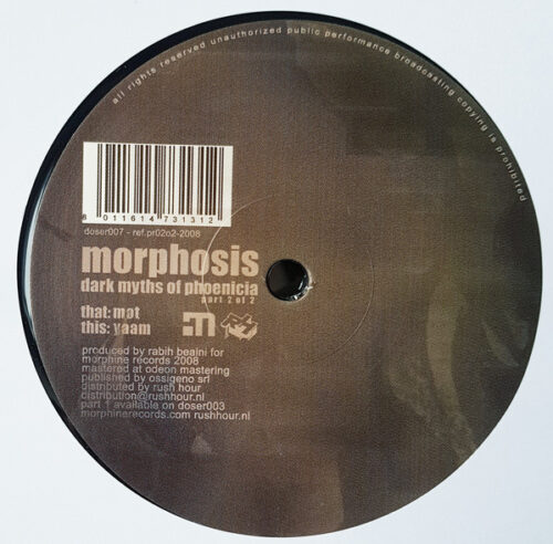 Morphosis (2) - Dark Myths Of Phoenicia (Part 2 Of 2) (12", EP)