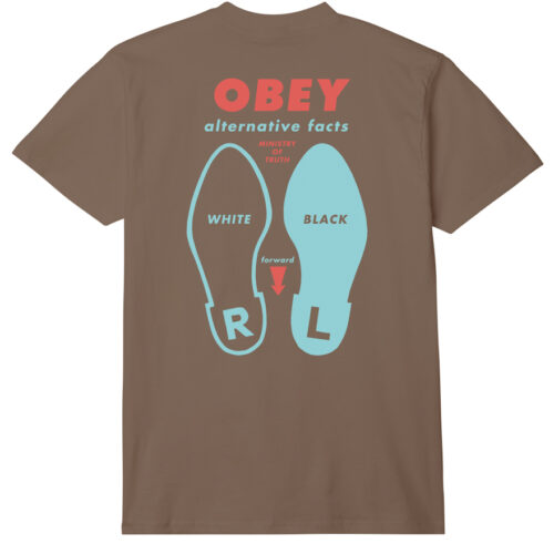Obey Alternative Facts Tee Silt