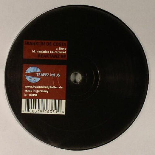 Franklin De Costa - Reaktanz EP (12", EP)
