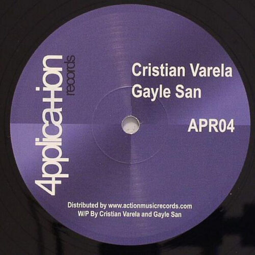 Cristian Varela & Gayle San - Application 04 (12")